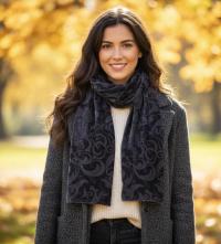 Velvet Scarf - Soft long Scarf, Multiple colors