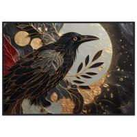 Raven Print - Framed or Unframed - Original Art - Print on Paper