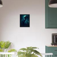 Mermaid Print - Framed or Unframed - Original Art - Print on Paper