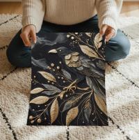 Raven, Original Art, Framed or Unframed Print on Paper