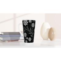 Latte 17oz Ceramic Mug - Coffee or Tea Cup, Extra Tall