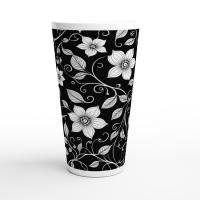 Latte 17oz Ceramic Mug - Coffee or Tea Cup, Extra Tall