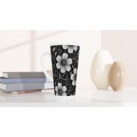 Latte 17oz Ceramic Mug - Coffee or Tea Cup, Extra Tall