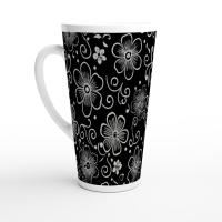 Latte 17oz Ceramic Mug - Coffee or Tea Cup, Extra Tall