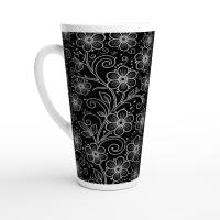 Latte 17oz Ceramic Mug - Coffee or Tea Cup, Extra Tall