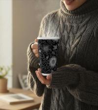 Latte 17oz Ceramic Mug - Coffee or Tea Cup, Extra Tall