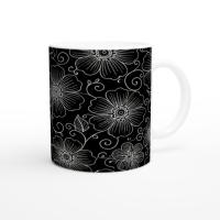 Floral Cups -  Large and Small Ceramic Mug