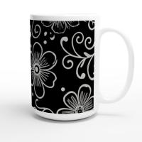 Floral Cups -  Large and Small Ceramic Mug