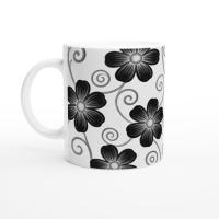 Floral Cups -  Large and Small Ceramic Mug