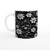 Floral Cups -  Large and Small Ceramic Mug