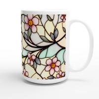 Floral Cups -  Large and Small Ceramic Mug