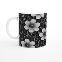 Floral Cups -  Large and Small Ceramic Mug