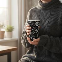 Latte 17oz Ceramic Mug - Coffee or Tea Cup, Extra Tall