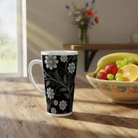 Latte 17oz Ceramic Mug - Coffee or Tea Cup, Extra Tall