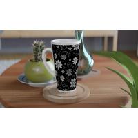 Latte 17oz Ceramic Mug - Coffee or Tea Cup, Extra Tall