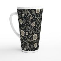 Latte 17oz Ceramic Mug - Coffee or Tea Cup, Extra Tall
