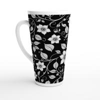 Latte 17oz Ceramic Mug - Coffee or Tea Cup, Extra Tall