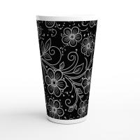 Latte 17oz Ceramic Mug - Coffee or Tea Cup, Extra Tall