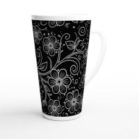 Latte 17oz Ceramic Mug - Coffee or Tea Cup, Extra Tall