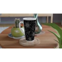 Latte 17oz Ceramic Mug - Coffee or Tea Cup, Extra Tall