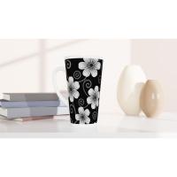 Latte 17oz Ceramic Mug - Coffee or Tea Cup, Extra Tall