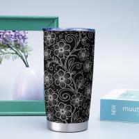 Travel Mug, Stainless Steel, 20 oz Insulated Cup