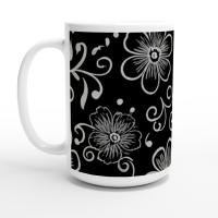 Floral Cups -  Large and Small Ceramic Mug