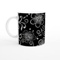 Floral Cups -  Large and Small Ceramic Mug
