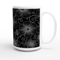 Floral Cups -  Large and Small Ceramic Mug