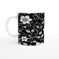 Floral Cups -  Large and Small Ceramic Mug
