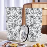 Travel Mug, Stainless Steel, 20 oz Insulated Cup