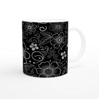 Floral Cups -  Large and Small Ceramic Mugs