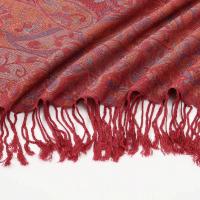 Reversible Soft Pashmina Shawl & Scarf for Women, Jacquard Brocade, Shawl, Sarong or Head Wraps