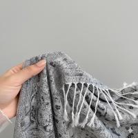 Reversible Soft Pashmina Shawl & Scarf for Women, Jacquard Brocade, Shawl, Sarong or Head Wraps