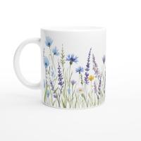 Floral Cups -  Large and Small Ceramic Mugs