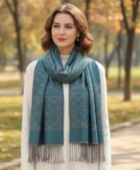 Soft Pashmina Shawl & Scarf for Women, Wide Scarf, Sarong or Head Wraps