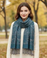 Soft Pashmina Shawl & Scarf for Women, Wide Scarf, Sarong or Head Wraps