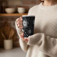 Latte 17oz Ceramic Mug - Coffee or Tea Cup, Extra Tall