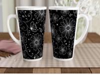 Latte 17oz Ceramic Mug - Coffee or Tea Cup, Extra Tall