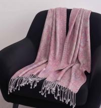 Soft Pashmina Shawl & Scarf for Women, Jacquard Brocade, Shawl, Sarong or Head Wraps