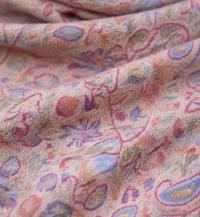 Reversible Soft Pashmina Shawl & Scarf for Women, Jacquard Brocade, Shawl, Sarong or Head Wraps