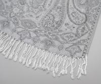 Reversible Soft Pashmina Shawl & Scarf for Women, Jacquard Brocade, Shawl, Sarong or Head Wraps