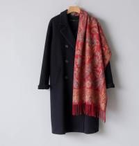 Reversible Soft Pashmina Shawl & Scarf for Women, Jacquard Brocade, Shawl, Sarong or Head Wraps
