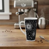 Latte 17oz Ceramic Mug - Coffee or Tea Cup, Extra Tall