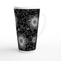 Latte 17oz Ceramic Mug - Coffee or Tea Cup, Extra Tall