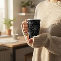 Latte 17oz Ceramic Mug - Coffee or Tea Cup, Extra Tall