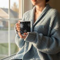 Floral Cups -  Large and Small Ceramic Mugs