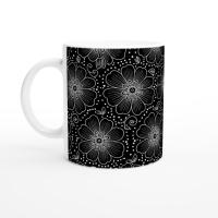 Floral Cups -  Large and Small Ceramic Mugs