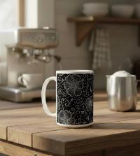 Floral Cups -  Large and Small Ceramic Mugs