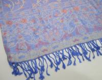 Soft Pashmina Shawl & Scarf for Women, Jacquard Brocade, Shawl, Sarong or Head Wraps